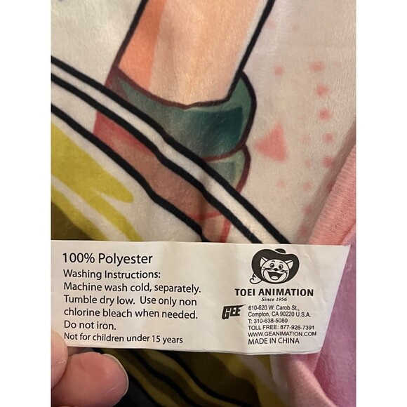 Sailor Moon Guardians Throw Blanket 46"X60" New - Picture 7 of 16